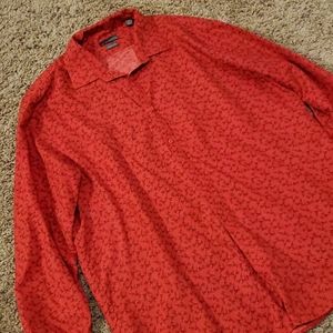 NWOT Black Label Ruffin Shirt